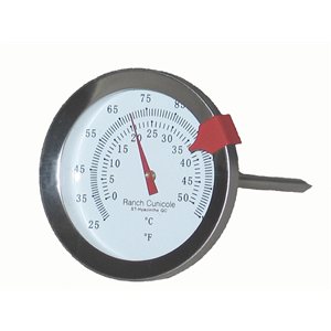 Thermomètre d'incubateur
