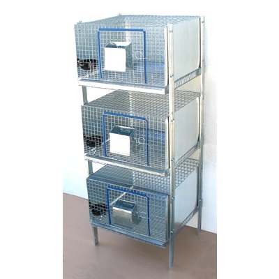 Kit of 3 Cages 24'' X 24''