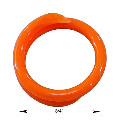 Orange Ring 3 / 4"