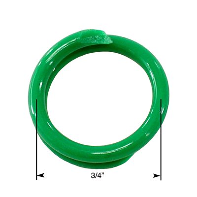 Green Ring 3 / 4"