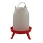 Poultry drinker 8L (2 gallons) on foldable legs